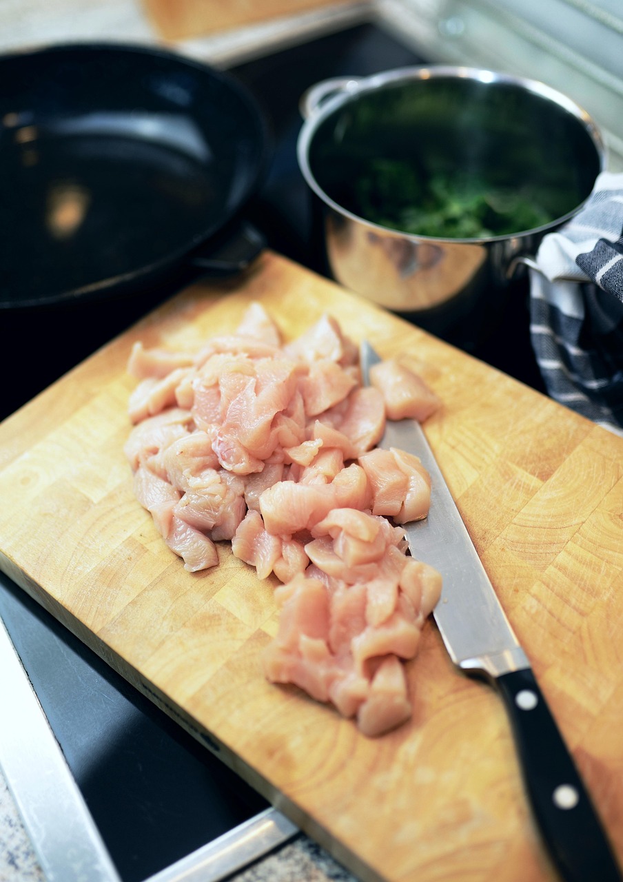 chicken meat, poultry, poultry meat, flesh, food, meal, nourishment, raw meat, cut, preparation, knife, board, kitchen, cook, bio, chicken meat, chicken meat, chicken meat, chicken meat, chicken meat